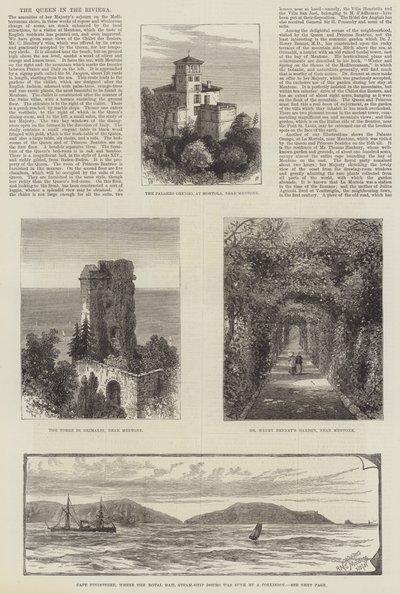 Die Königin an der Riviera von Frank Watkins